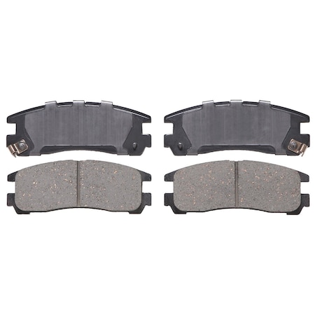 Advics 96-92 Mitsu Diamante/09-95 Eclipse:Rear Disc Brake Pad, Ad0383 AD0383
